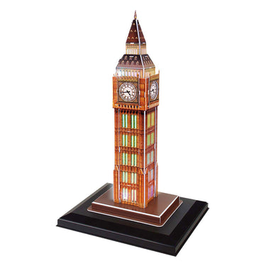 Cubic fun 3d puzzel big ben met led verlichting