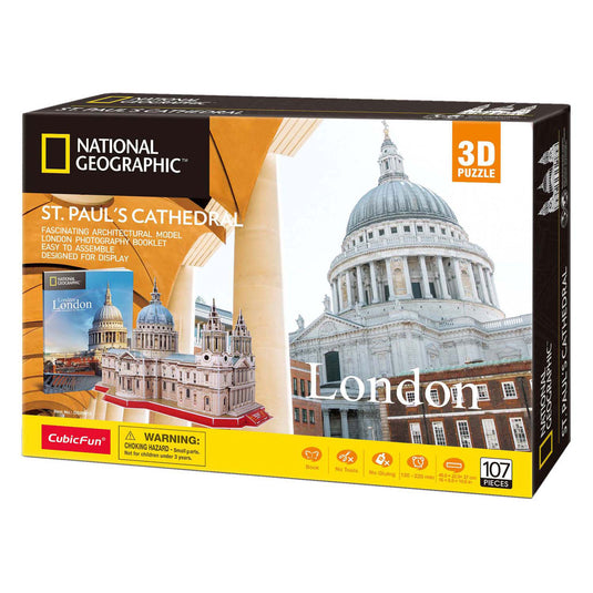 Cubic fun national geographic - 3d-puzzel - sint-pauluskathedraal