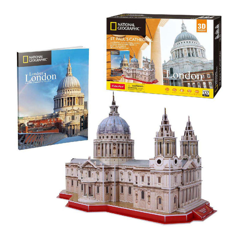 Load image into Gallery viewer, Cubic fun national geographic - 3d-puzzel - sint-pauluskathedraal
