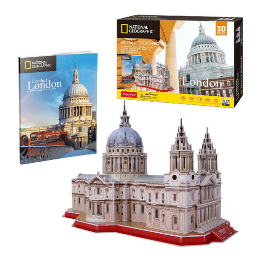 Cubic fun national geographic - 3d-puzzel - sint-pauluskathedraal