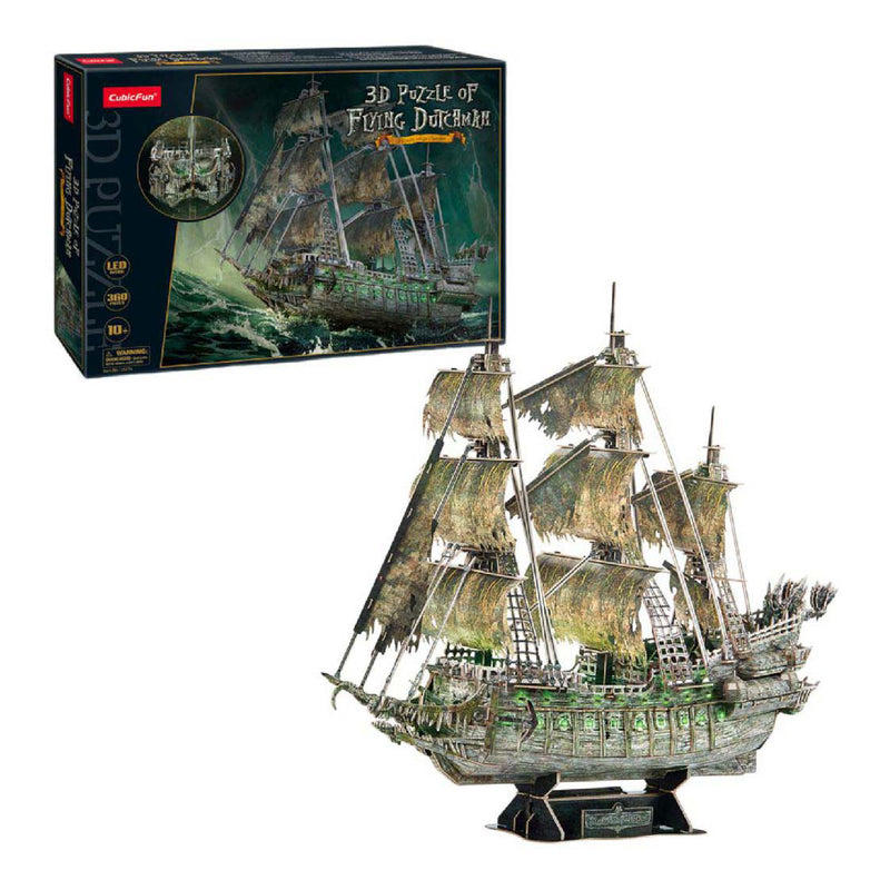 Load image into Gallery viewer, Cubic fun 3d puzzel flying dutchman led.

