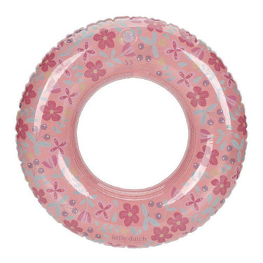 Little dutch pink flower zwemring, 50cm