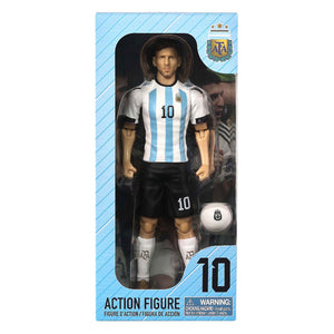 Van der meulen voetbalfiguur argentina lionel messi, 20cm