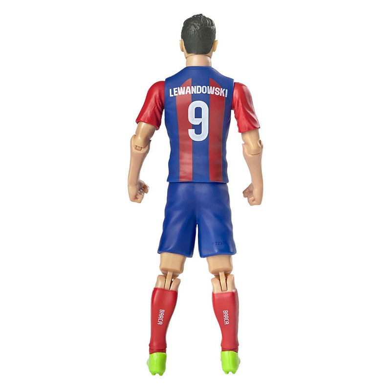 Load image into Gallery viewer, Van der meulen voetbalfiguur fc barcelona robert lewandowski, 20cm
