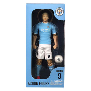 Van der meulen voetbalfiguur manchester city erling haaland, 20cm.