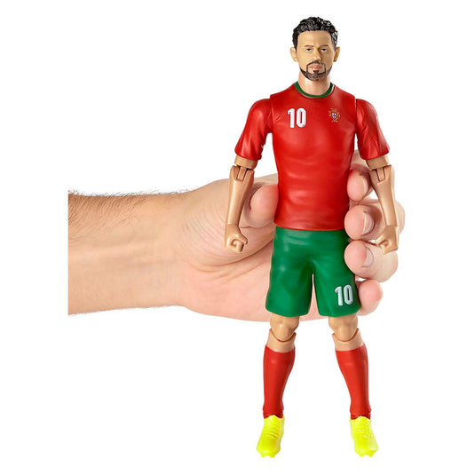 Voetbalfiguur portugal bernando silva, 20cm