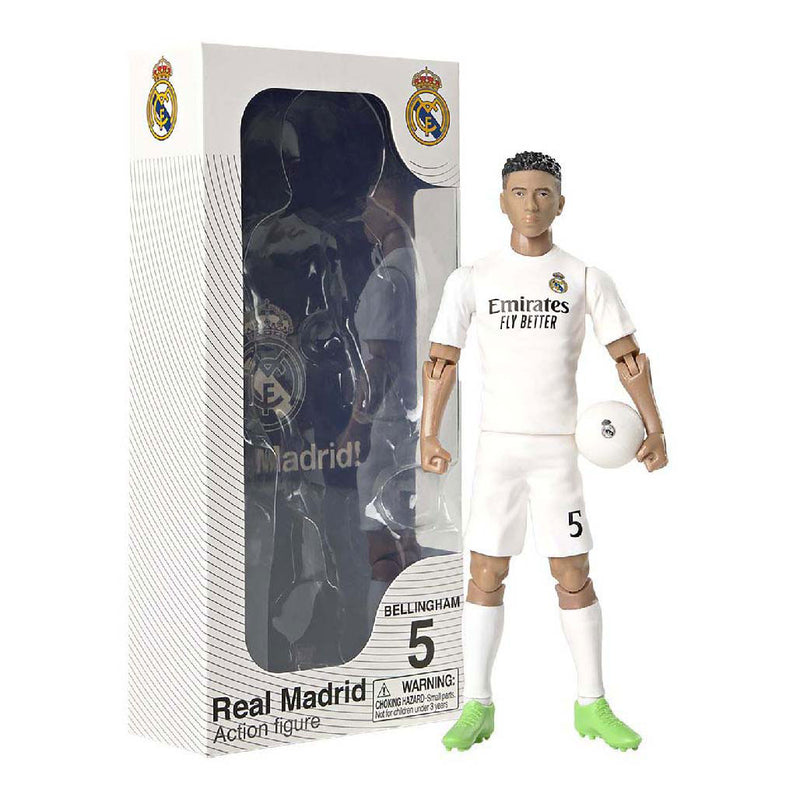 Load image into Gallery viewer, Sockers voetbalfiguur real madrid jude bellingham, 20cm
