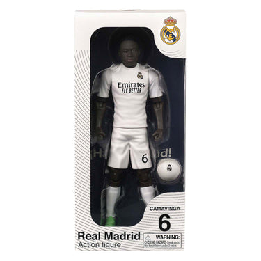 Sockers voetbalfiguur real madrid eduardo camavinga, 20cm