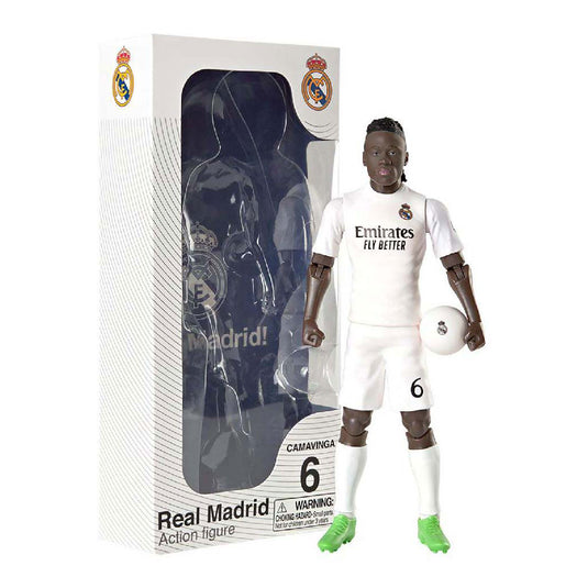 Voetbalfiguur real madrid eduardo camavinga, 20cm