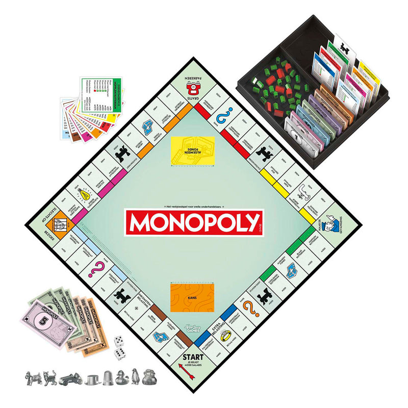 Load image into Gallery viewer, Hasbro monopoly het klassieke bordspel 2-6 spelers
