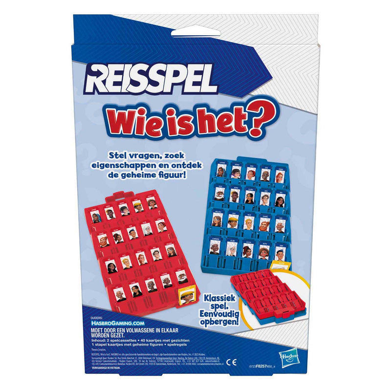 Load image into Gallery viewer, Hasbro gaming wie is het? reisspel - gezelschapsspel
