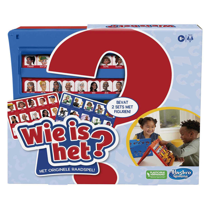 Load image into Gallery viewer, Hasbro gaming wie is het? spel - 2 spelers
