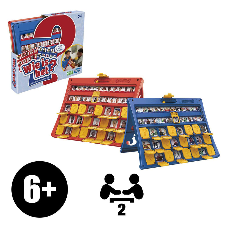 Load image into Gallery viewer, Hasbro gaming wie is het? spel - 2 spelers
