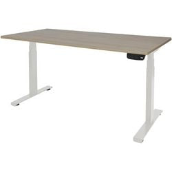 Schaffenburg zit-sta bureau dextro plus robson eiken, white 1800 x 800 mm