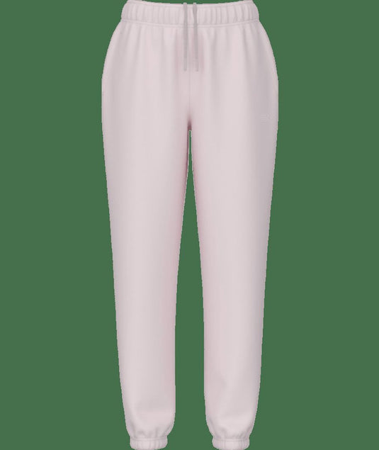 New balance sport essentials french terry jogger dames broek - pink salt