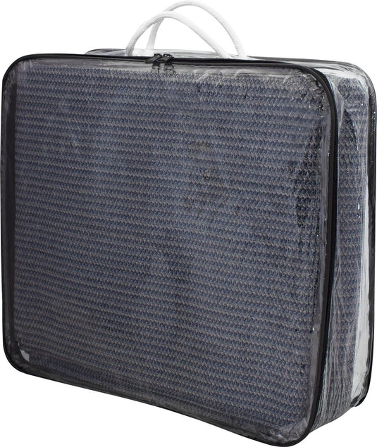 Eurotrail multi functional tapijt schaduwdoek - 300*400cm - grijs blauw