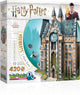 Wrebbit 3d puzzel - harry potter hogwarts clock tower 3d puzzel 420 stukjes.