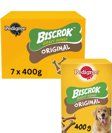 Pedigree hondensnacks - biscrok gravy bones koekjes - 7x400g