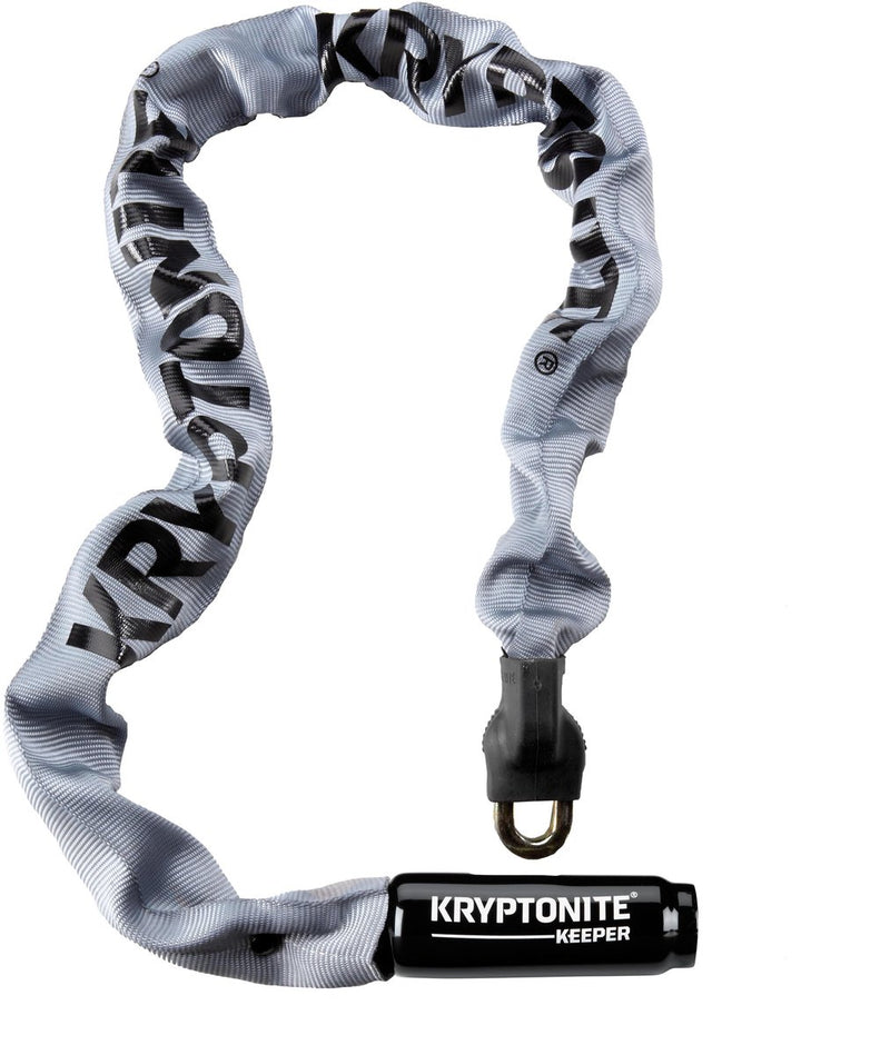 Load image into Gallery viewer, Kryptonite kettingslot keeper 85 cm staal grijs
