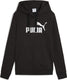 Puma ess no. 1 logo hoodie fl dames sporttrui - black