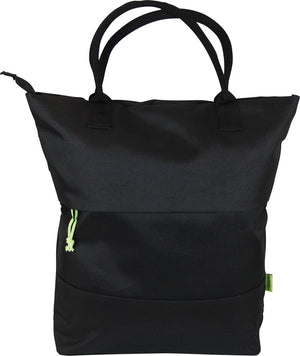 Dresco shopper fietstas - pakaftas 20 liter - zwart