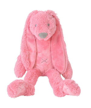 Happy horse konijn richie knuffel 38cm - donkerroze - baby knuffel