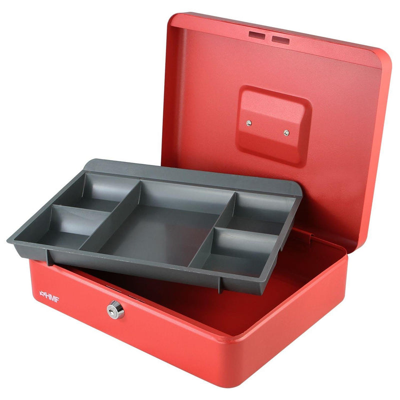 Load image into Gallery viewer, Geldkist cassette rood 30x24x9cm
