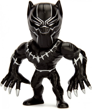 Marvel jada speelfiguur black panther junior 10 cm die-cast zwart