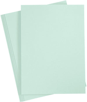 Creativ company creotime karton 21 x 29,7 cm 10 stuks pastel groen