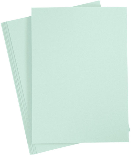 Creativ company creotime karton 21 x 29,7 cm 10 stuks pastel groen