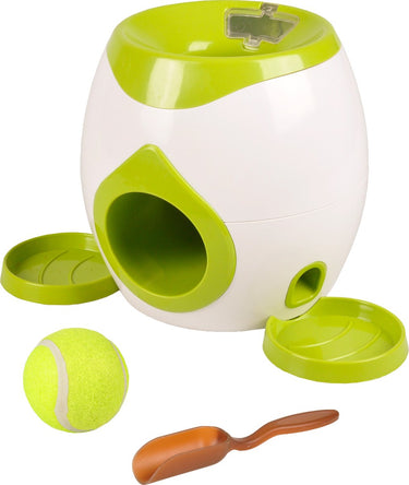 Flamingo wilson interactief apporteerspel - wit groen - 18 cm