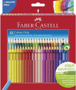 Faber-castell kleurpotloden - colour grip - 48 stuks - fc-112449