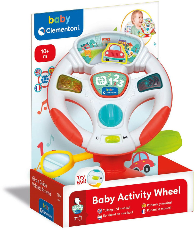 Load image into Gallery viewer, Clementoni baby actitiviteiten stuurtje met zuignap
