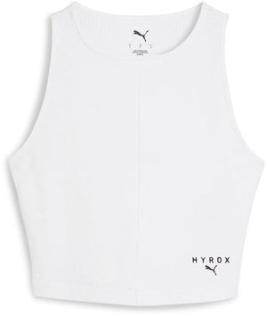 Puma dames tanktop w x hyrox rib crop 527640