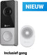 Ezviz hp8 3k slimme videodeurbel met chime – draadloze deurbel met camera –nachtzicht persoonsdetectie - eenvoudige installeren - wifi 6-geen maandkosten