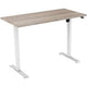 Zit-sta-bureau euroseats 1-motor lichtbruin eiken metaal