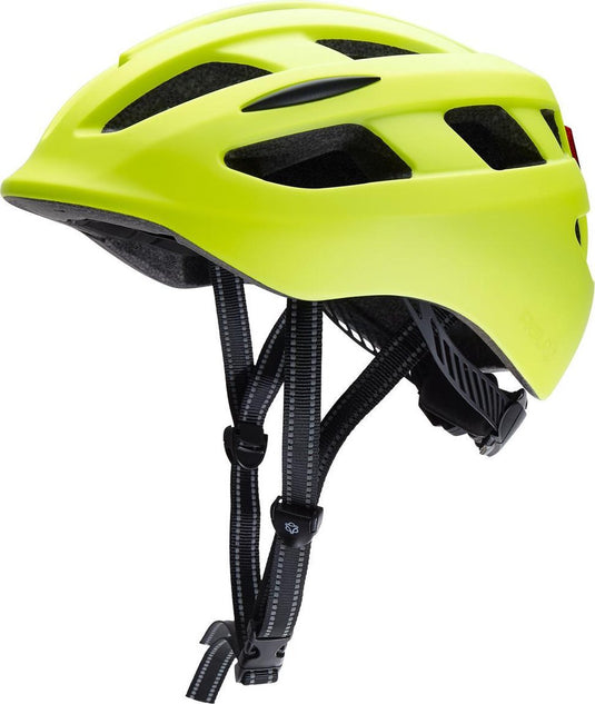 Agu civick fietshelm - fluo geel - l xl - incl. led licht