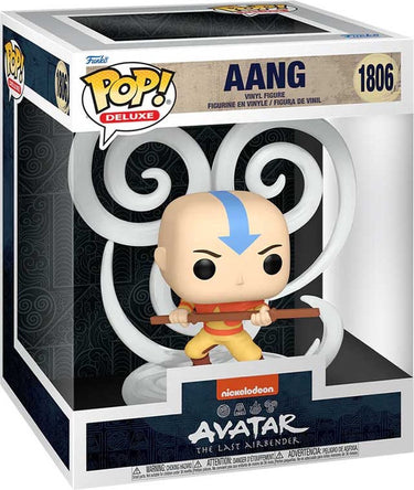 Funko pop deluxe: avatar the last airbender - aang pop #1806