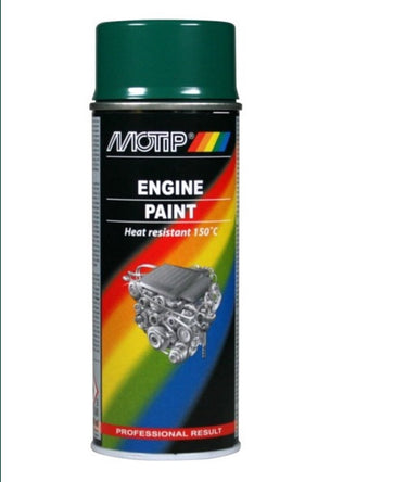 Motip engine paint hitte bestendige lak 400ml groen