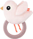 Done by deer rammelaar met koord birdee roze