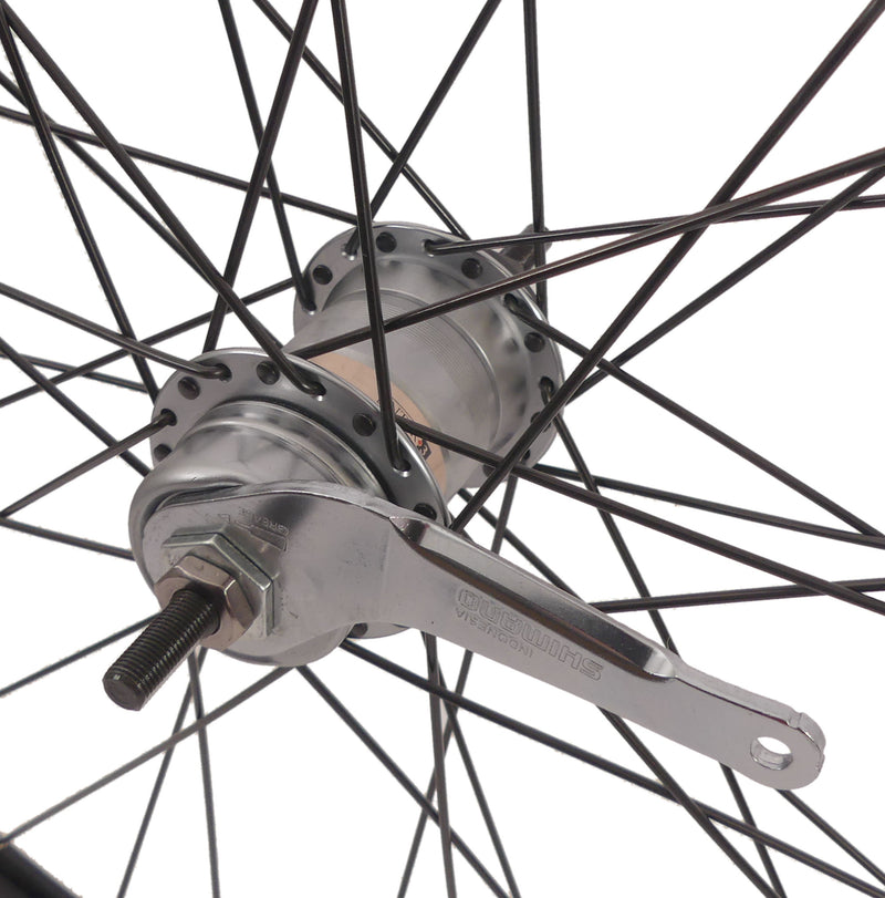 Load image into Gallery viewer, Gazelle achterwiel 28 inch - nexus 3 remnaaf - zwart
