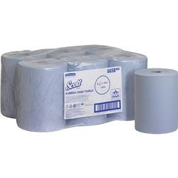 Papieren handdoeken scott slimroll 6658 papier