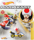 Hot wheels racebaanauto mario kart toad junior 1:64 die-cast