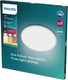Philips led philips superslim plafonnière - wit - groot - warmwit licht - 36 w