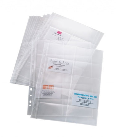 Sigel visitekaarthoes - a4 - voor 200 kaartjes - navulling - si-vz351