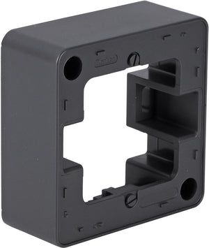 Berker q1 opbouwraam - inbouw - 1-voudig - antraciet
