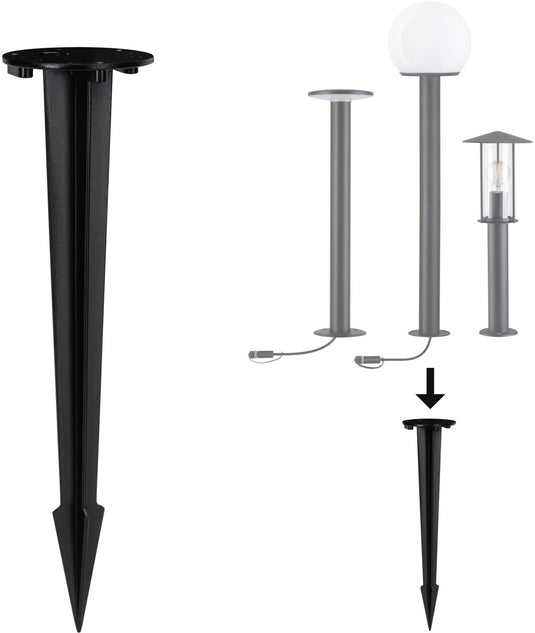 Paulmann bolderlamp accessoires grondpin antraciet