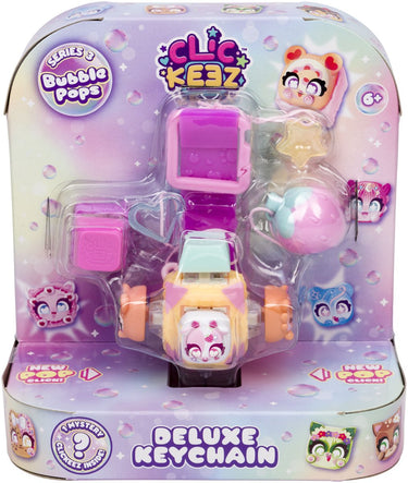 Goliath clickeez series 3 – deluxe keychain - fidget - verzamel ze allemaal - anti stress - speelgoed - ontspanning - toetsenbord fidget - met een nieuw klikgeluid!