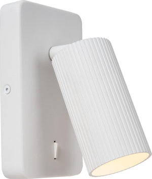 Lucide clubs - bedlamp wandlamp - 1xgu10 - wit
