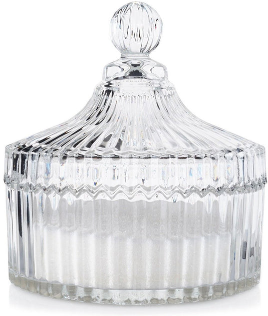 Alpina - glazen suikerpot - 500 ml - decoratief - vaatwasmachinebestendig